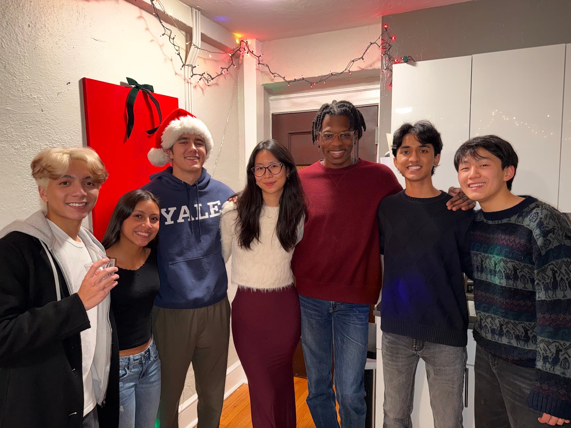 Members at the y/cs holiday party